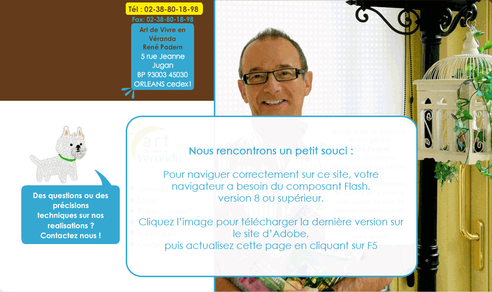 mettez à jour votre plugin flash