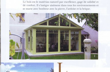 Bois confort et authenticité article journal vérandas